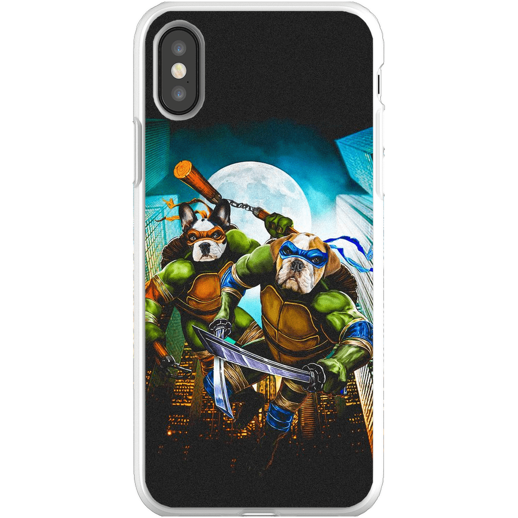 &#39;Teenage Mutant Ninja Doggos&#39; Personalized 2 Pet Phone Case