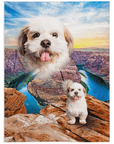 Manta personalizada para mascotas 'Majestic Canyon' 