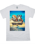 'Top Paw' Personalized 2 Pet T-Shirt