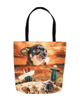 'Mexican Desert' Personalized Pet Tote Bag