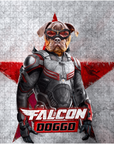 'Falcon Doggo' Personalized Pet Puzzle