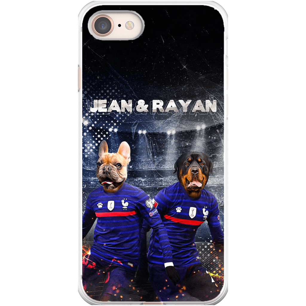 &#39;France Doggos&#39; Personalized 2 Pet Phone Case