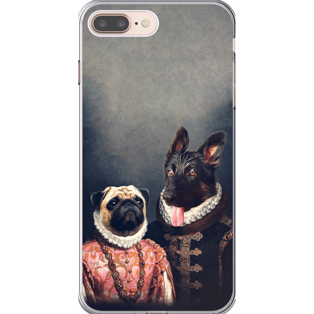 &#39;Duke and Archduchess&#39; Personalized 2 Pet Phone Case