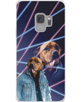 '1980s Lazer Portrait' Personalized Pet Phone Case