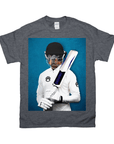 'The Cricket Player' Personalized Pet T-Shirt