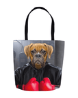 'The Boxer' Personalized Tote Bag