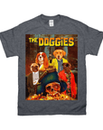 Camiseta personalizada con 4 mascotas 'The Doggies'