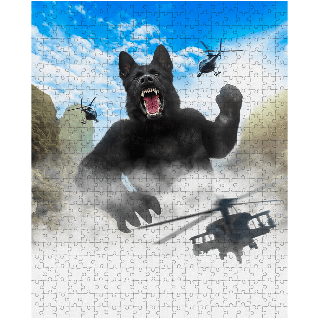 &#39;Kong-Dogg&#39; Personalized Pet Puzzle