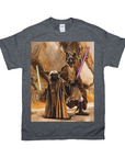 'Yodogg & Jedi-Doggo' Personalized 2 Pet T-Shirt