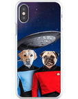 'Doggo-Trek' Personalized 2 Pet Phone Case