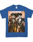 Camiseta personalizada con 2 mascotas 'Los Piratas'
