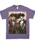 'The Pirates' Personalized 3 Pet T-Shirt