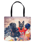 'Chicago Doggos' Personalized 2 Pet Tote Bag