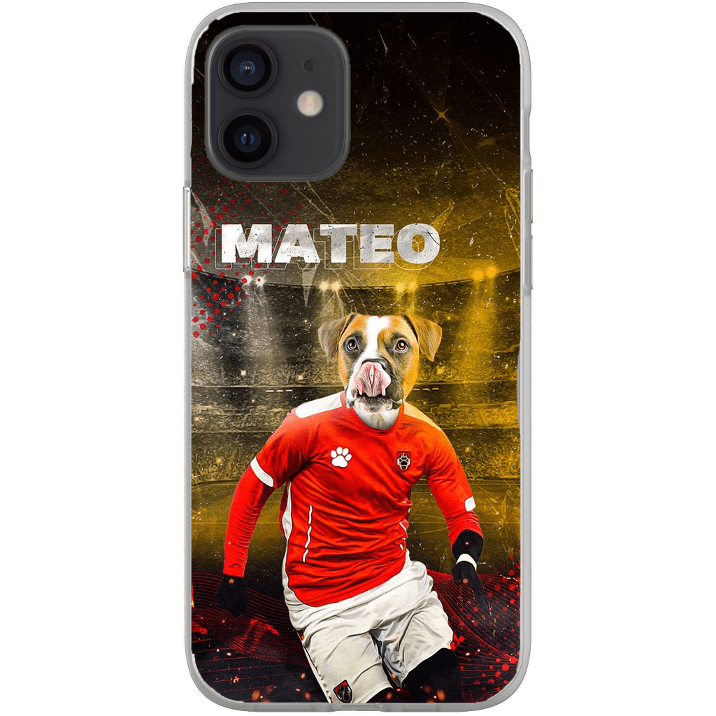 Funda para móvil personalizada &#39;Austria Doggos Soccer&#39;