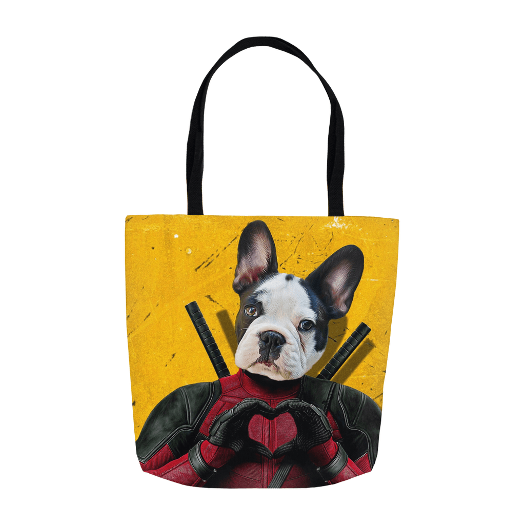 &#39;Deadpaw&#39; Personalized Tote Bag