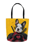 'Deadpaw' Personalized Tote Bag
