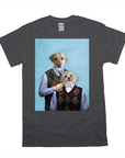 Camiseta personalizada para 2 mascotas 'Step Doggos' 