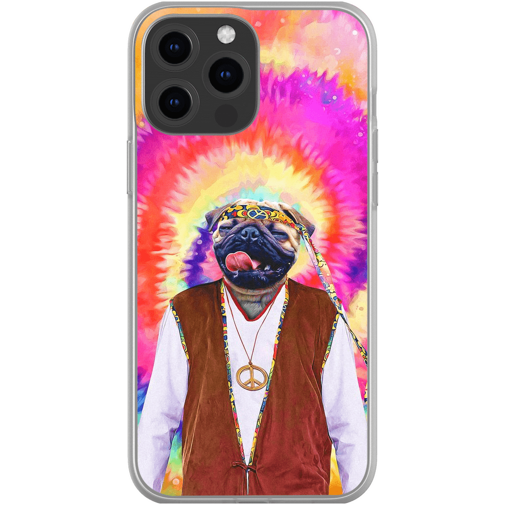 &#39;The Hippie (Male)&#39; Personalized Phone Case