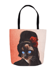 'Amy Cathouse' Personalized Tote Bag