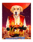 'Aladogg' Personalized Pet Standing Canvas