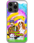 'The Fresh Pooch' Personalized 2 Pet Phone Case