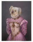 'The Pink Princess' Personalized Pet Blanket