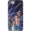 Load image into Gallery viewer, &#39;1980s Lazer Portrait&#39; Personalized 2 Pet Phone Case