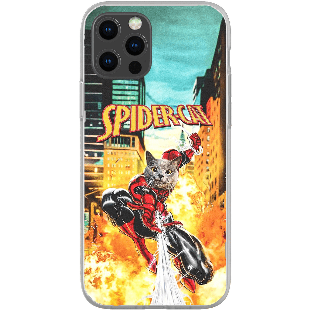 &#39;SpiderCat&#39; Personalized Phone Case