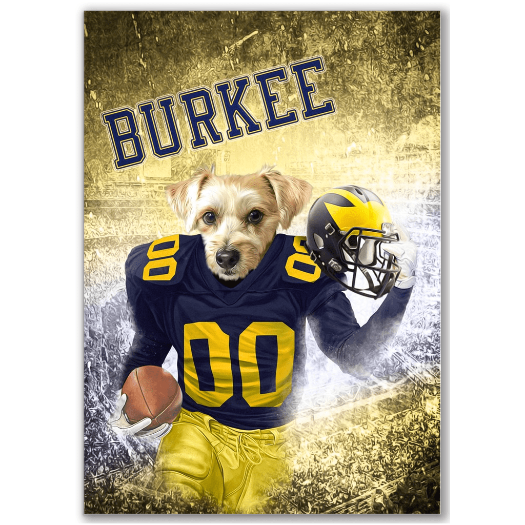 &#39;Michigan Doggos&#39; Personalized Dog Poster