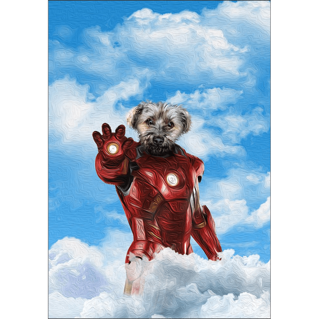 &#39;The Iron Doggo&#39; Personalized Dog Poster
