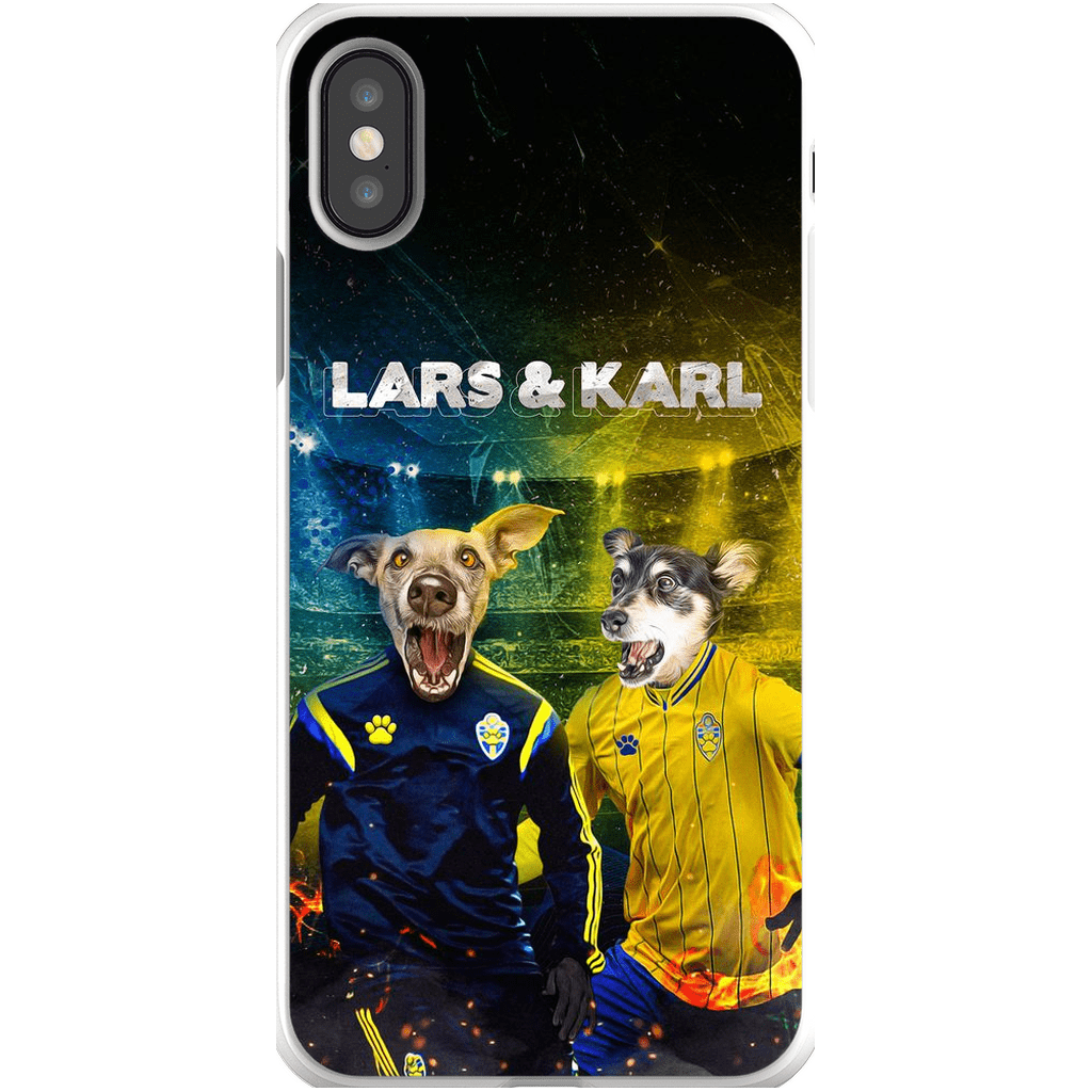 &#39;Sweden Doggos Euro Football&#39; Personalized 2 Pet Phone Case