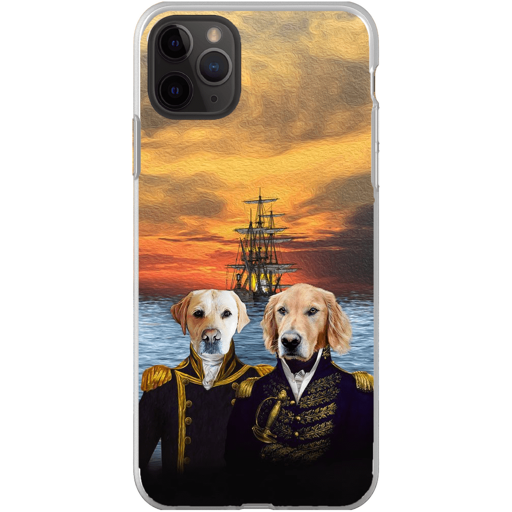 &#39;The Explorers&#39; Personalized 2 Pet Phone Case