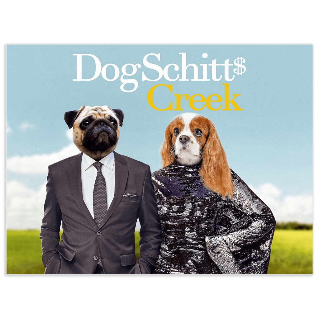 &#39;DogSchitt&#39;s Creek&#39; Personalized 2 Pet Poster
