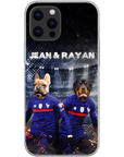 'France Doggos' Personalized 2 Pet Phone Case