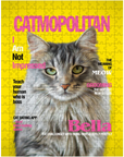 Rompecabezas personalizado para mascotas 'Catmopolitan'