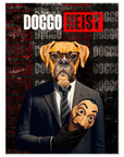 'Doggo Heist' Personalized Pet Poster