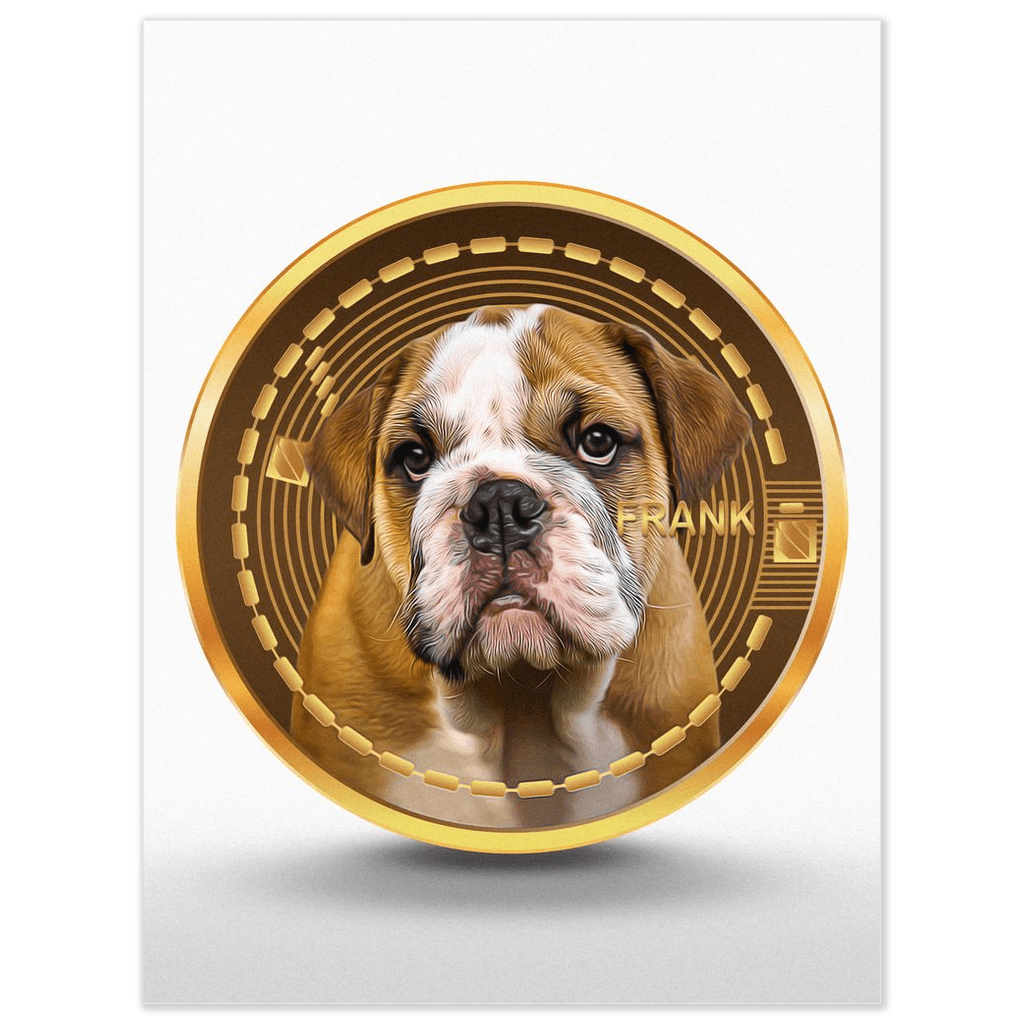 &#39;Custom Crypto (Your Dog)&#39; Personalized Pet Poster