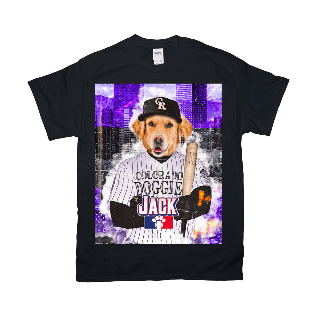 &#39;Colorado Doggies&#39; Personalized Pet T-Shirt