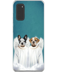 Funda para teléfono con mascotas personalizadas '2 Ángeles'