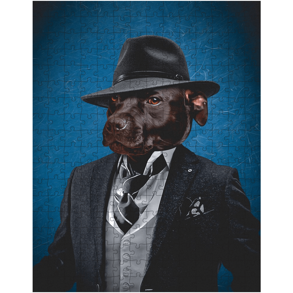 &#39;The Mobster&#39; Personalized Pet Puzzle