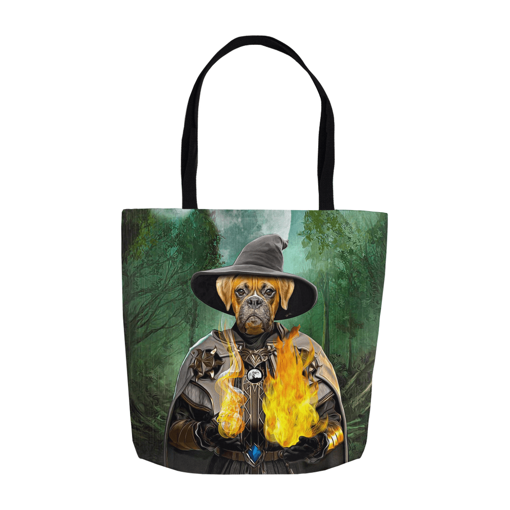 &#39;The Wizard&#39; Personalized Tote Bag