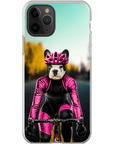 'The Female Cyclist' Personalized Phone Case