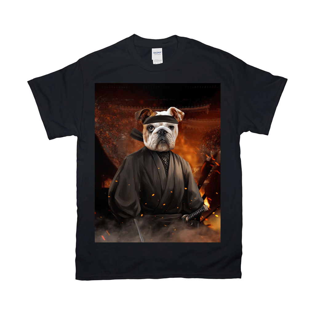 &#39;The Ninja&#39; Personalized Pet T-Shirt