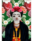'Frida Doggo' Personalized Poster