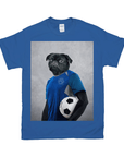 'The Soccer Player' Personalized Pet T-Shirt