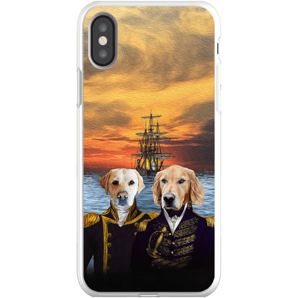 &#39;The Explorers&#39; Personalized 2 Pet Phone Case