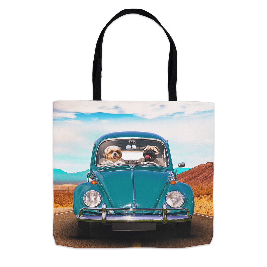 &#39;The Beetle&#39; Personalized 2 Pet Tote Bag
