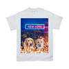 'Doggos of New York' Personalized 2 Pet T-Shirt