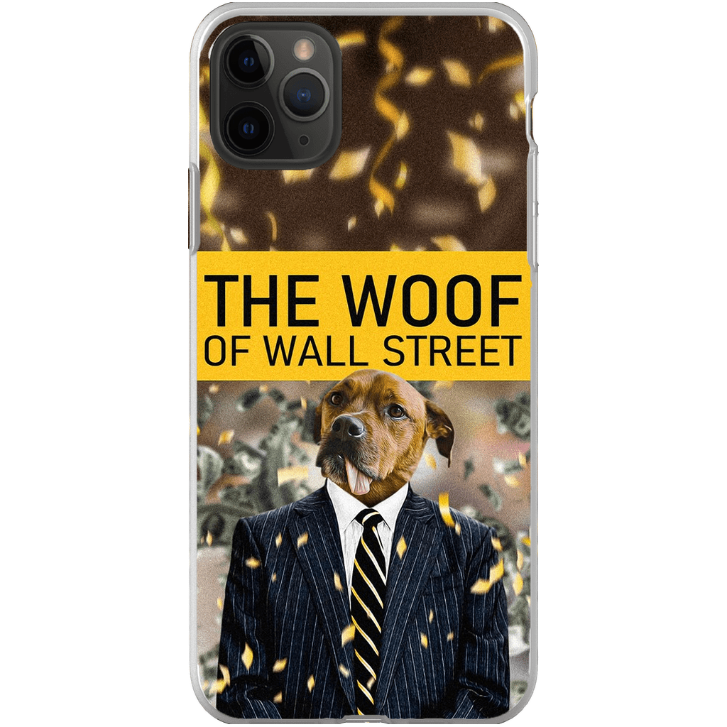 'The Woof of Wall Street' Personalized Phone Case