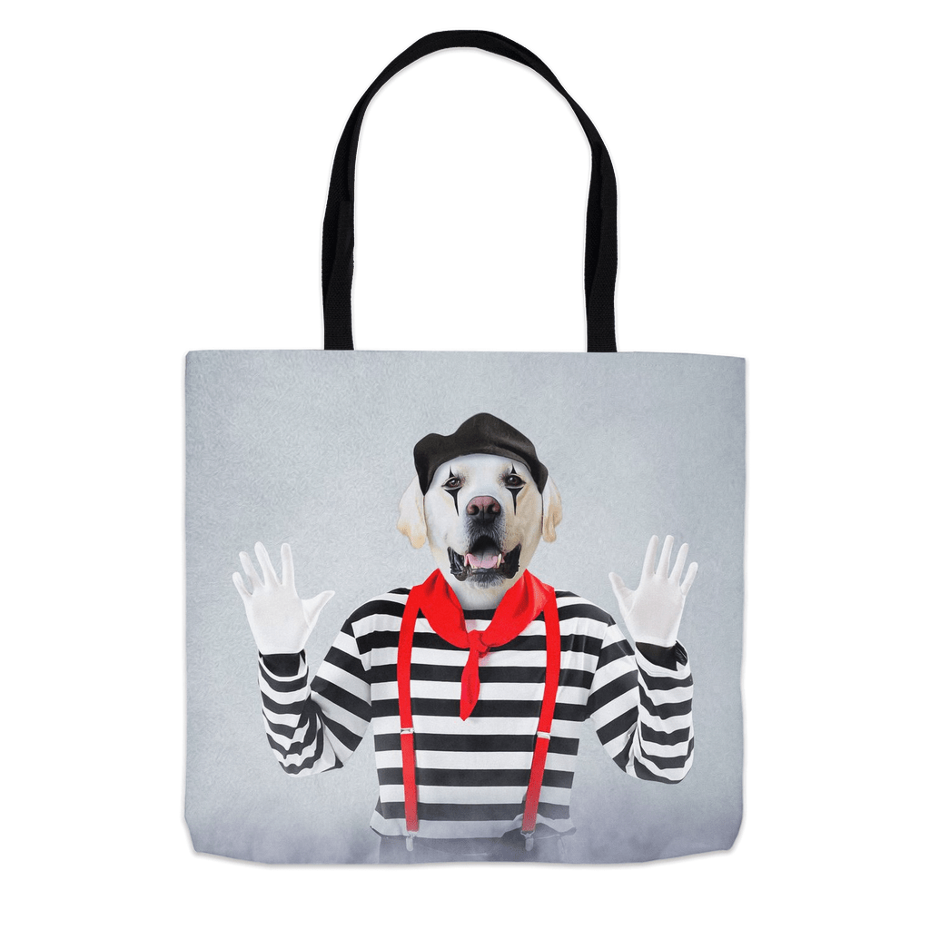 &#39;The Mime&#39; Personalized Tote Bag